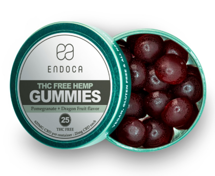 Endoca Hemp Gummies 25mg CBD