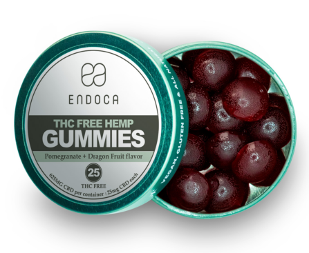 Endoca Hemp Gummies 25mg CBD
