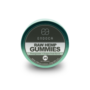 Endoca Raw Hemp Gummies 25mg