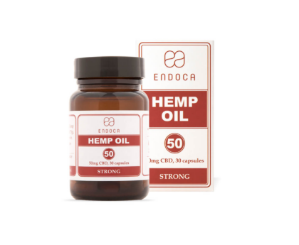 Endoca 50mg CBD Capsules