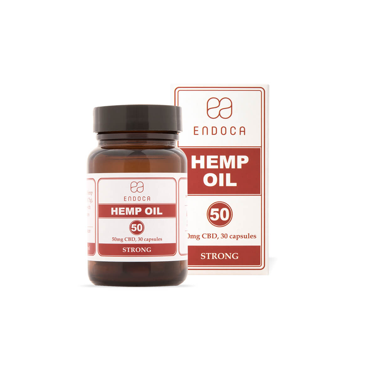 Endoca 50mg CBD Capsules