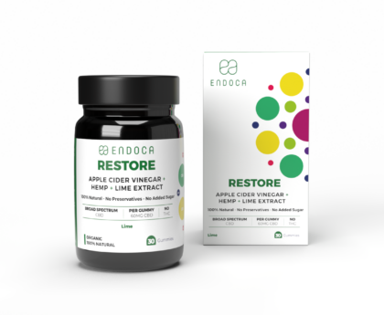 CBD Restore Gummies 1200 mg THC-Free Lime