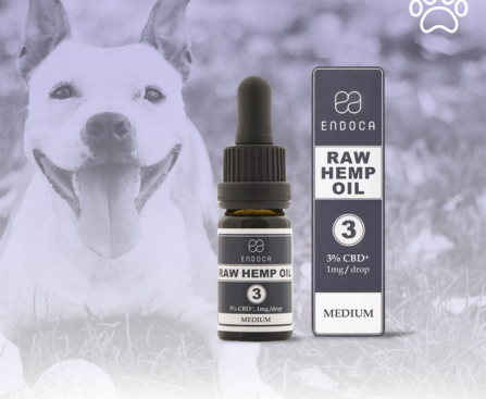 Endoca RAW CBD Oil for Pets 30mg/ml