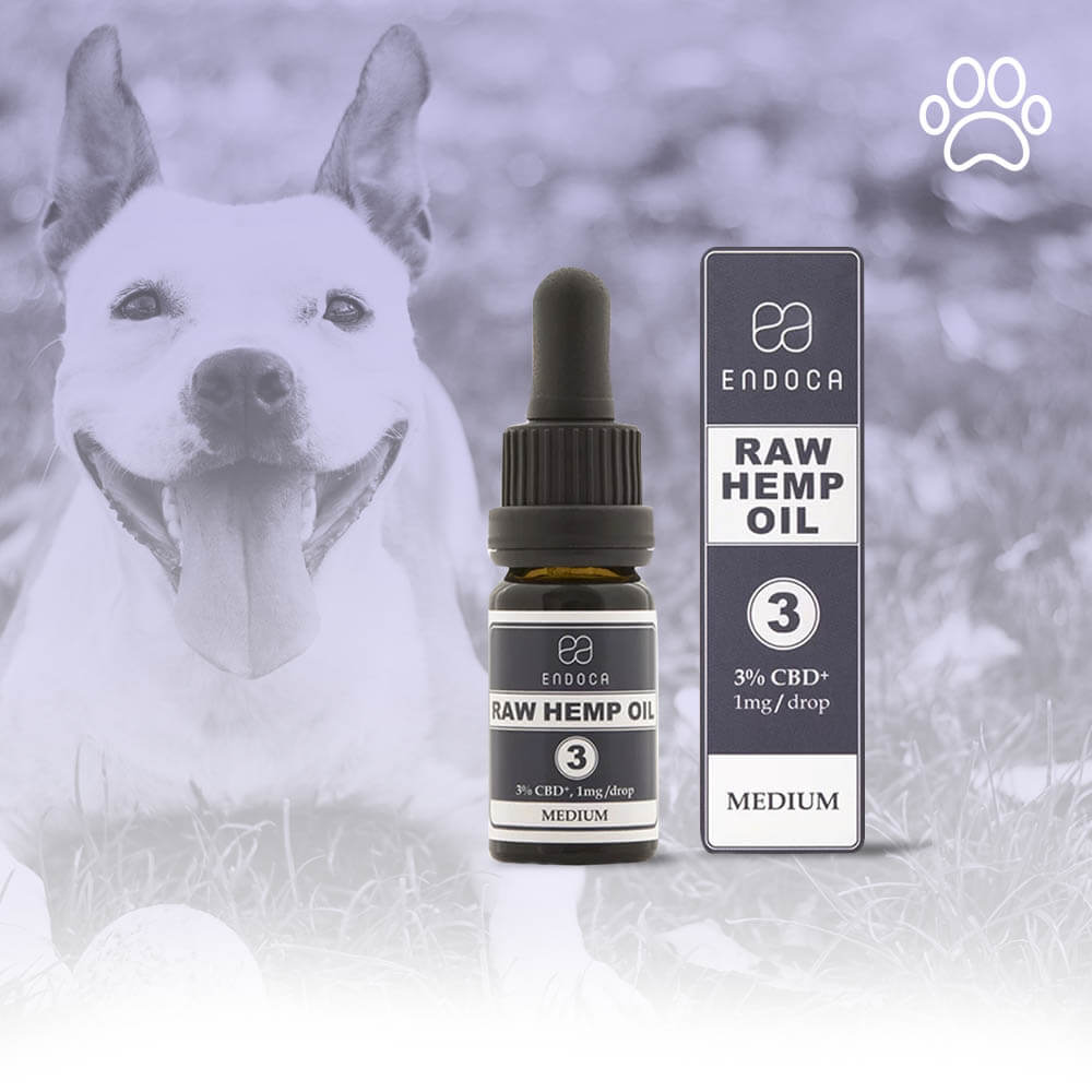 Endoca RAW CBD Oil for Pets 30mg/ml