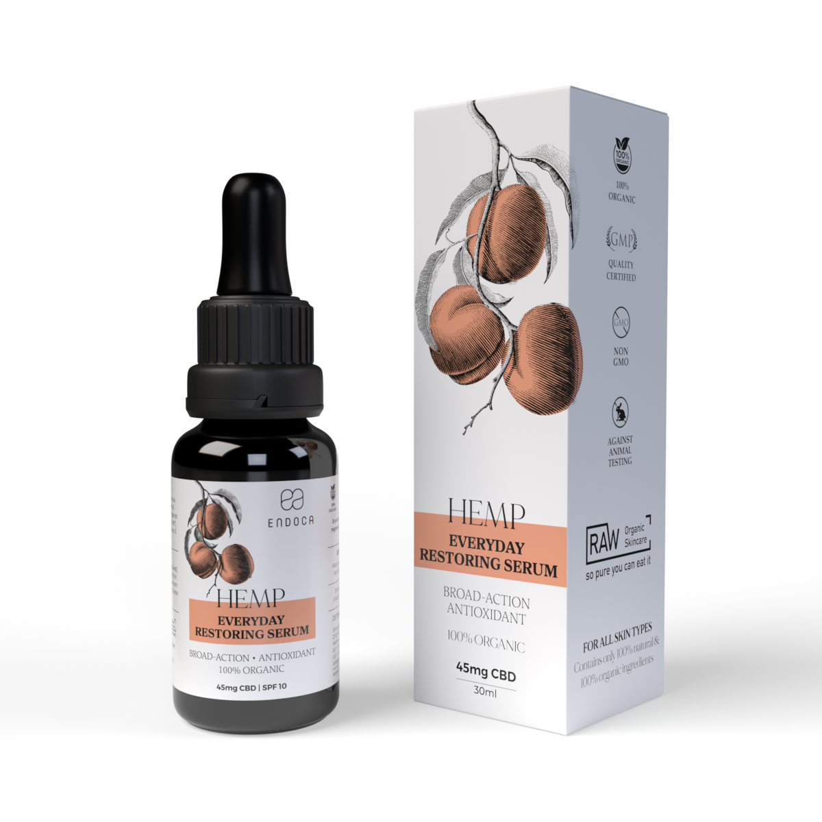 Endoca CBD Hemp Face Serum