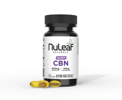 NuLeaf Naturals Sleep CBN Capsules 900mg