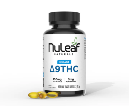 NuLeaf Naturals Relax Δ9-THC Capsules 150mg