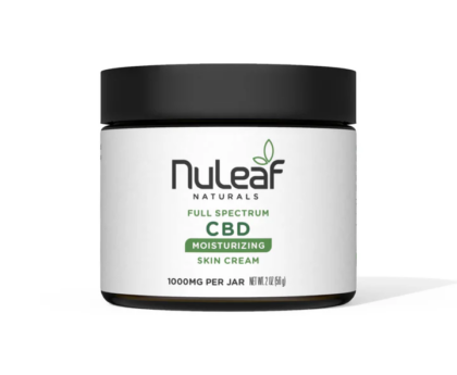 NuLeaf Naturals CBD Moisturizing Skin Cream