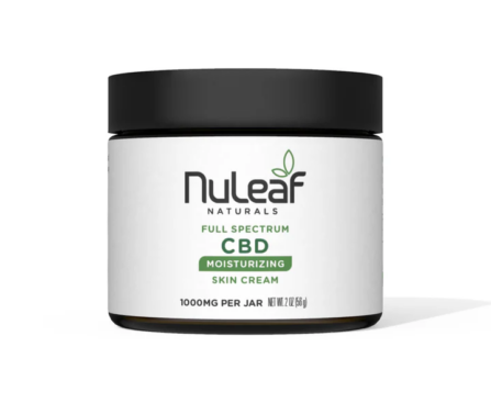 NuLeaf Naturals CBD Moisturizing Skin Cream