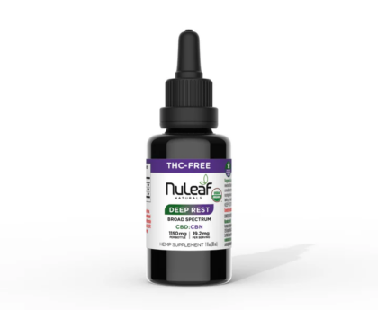 NuLeaf Naturals Deep Rest Broad Spectrum Oil