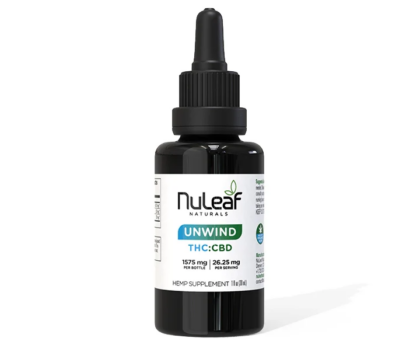NuLeaf Naturals Unwind THC Oil