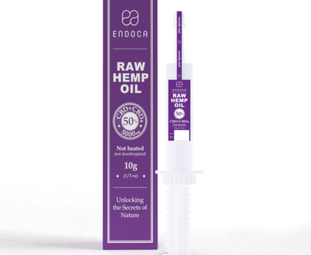 Endoca RAW Hemp Oil Extract 500mg