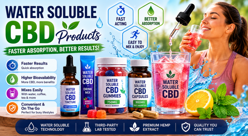 Water Soluble CBD Products