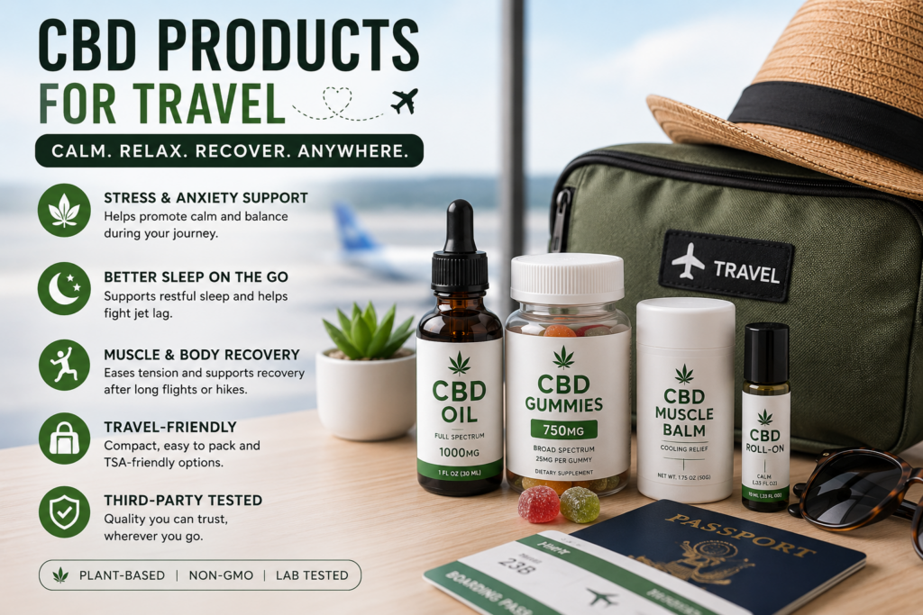CBD Products for Travel