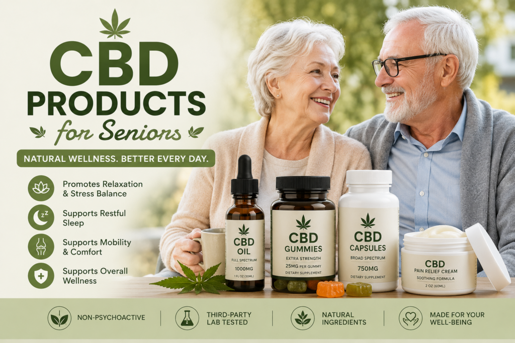 Best CBD Products for Seniors