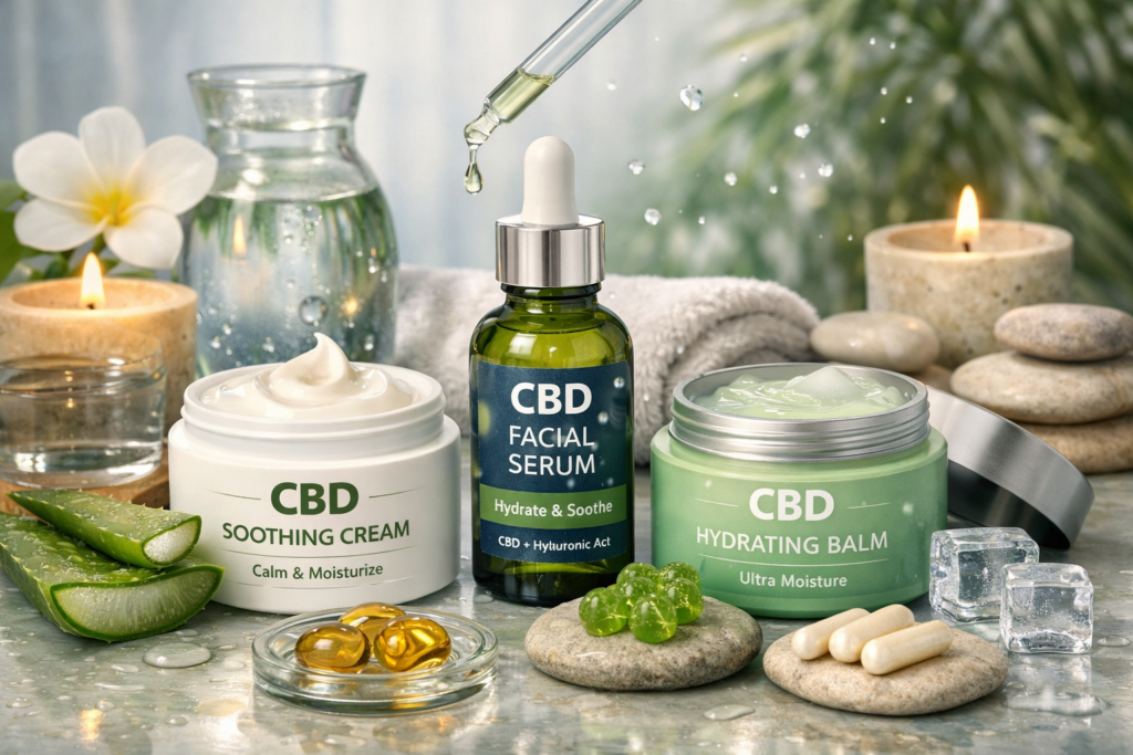 CBD Products for Calm Skin and Hydration Support