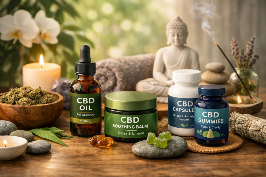 CBD Products for Mental Wellness and Relaxation Support