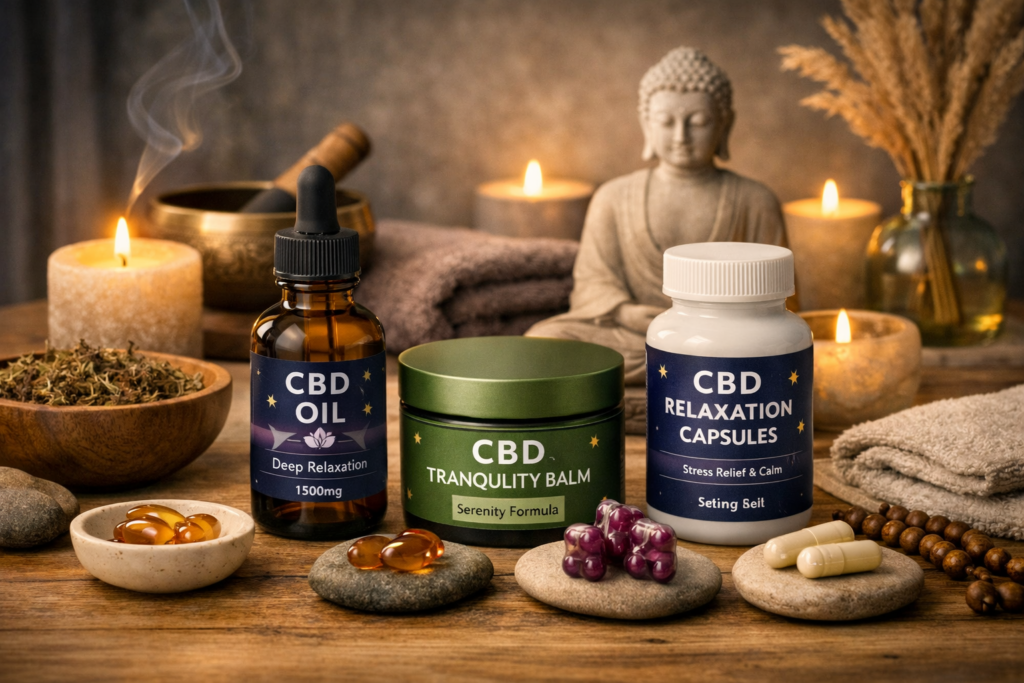 CBD Products for Deep Relaxation After Work