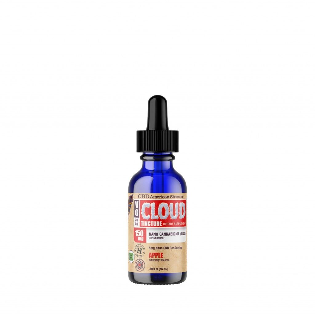 CBD American Shaman VG Cloud Tincture – CBD Hemp Oil THC Free