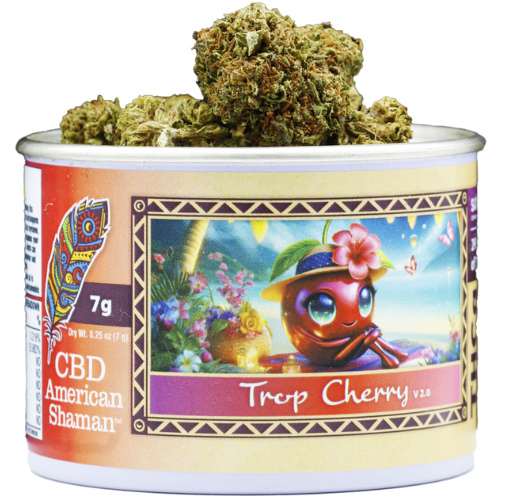 CBD American Shaman Tropicana Cherry Weed Strain
