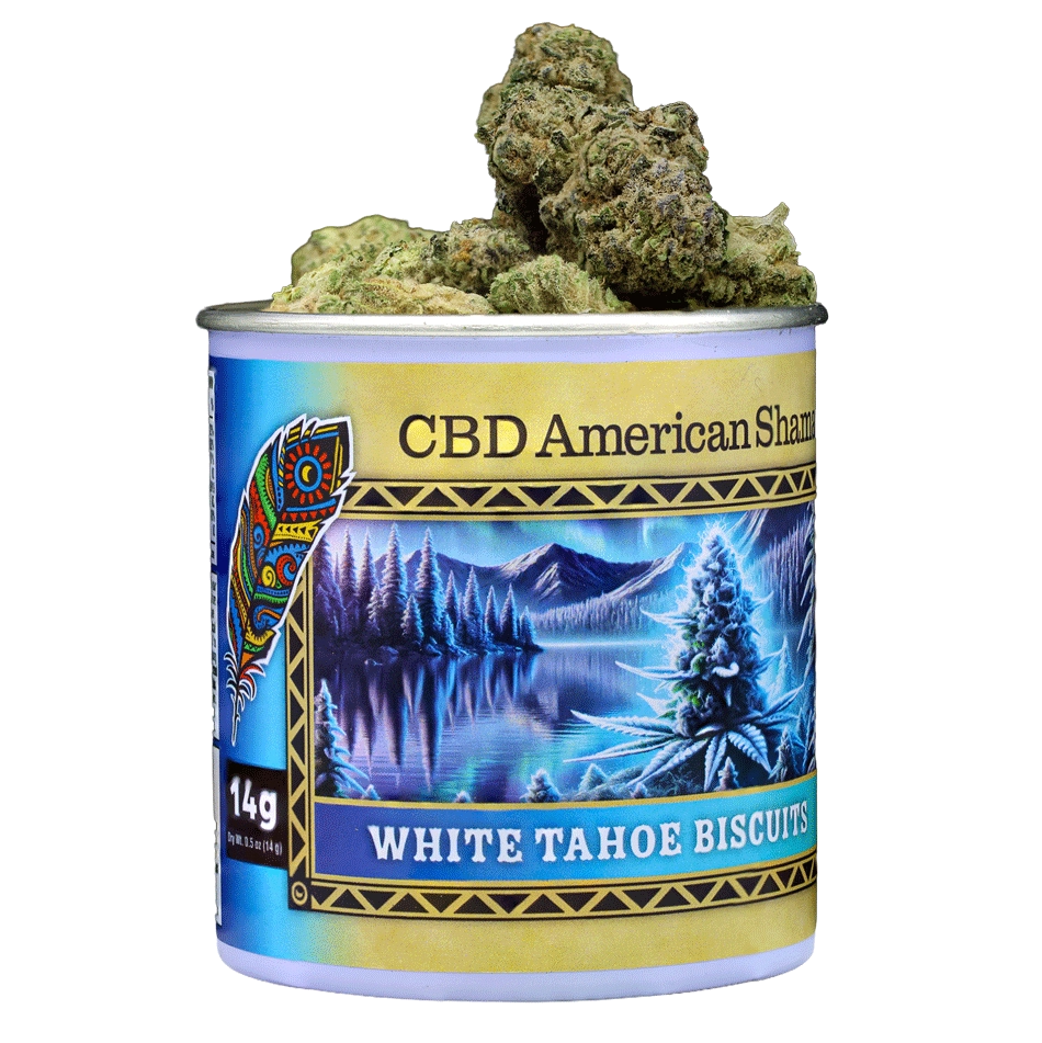 CBD American Shaman White Tahoe Biscuits Strain