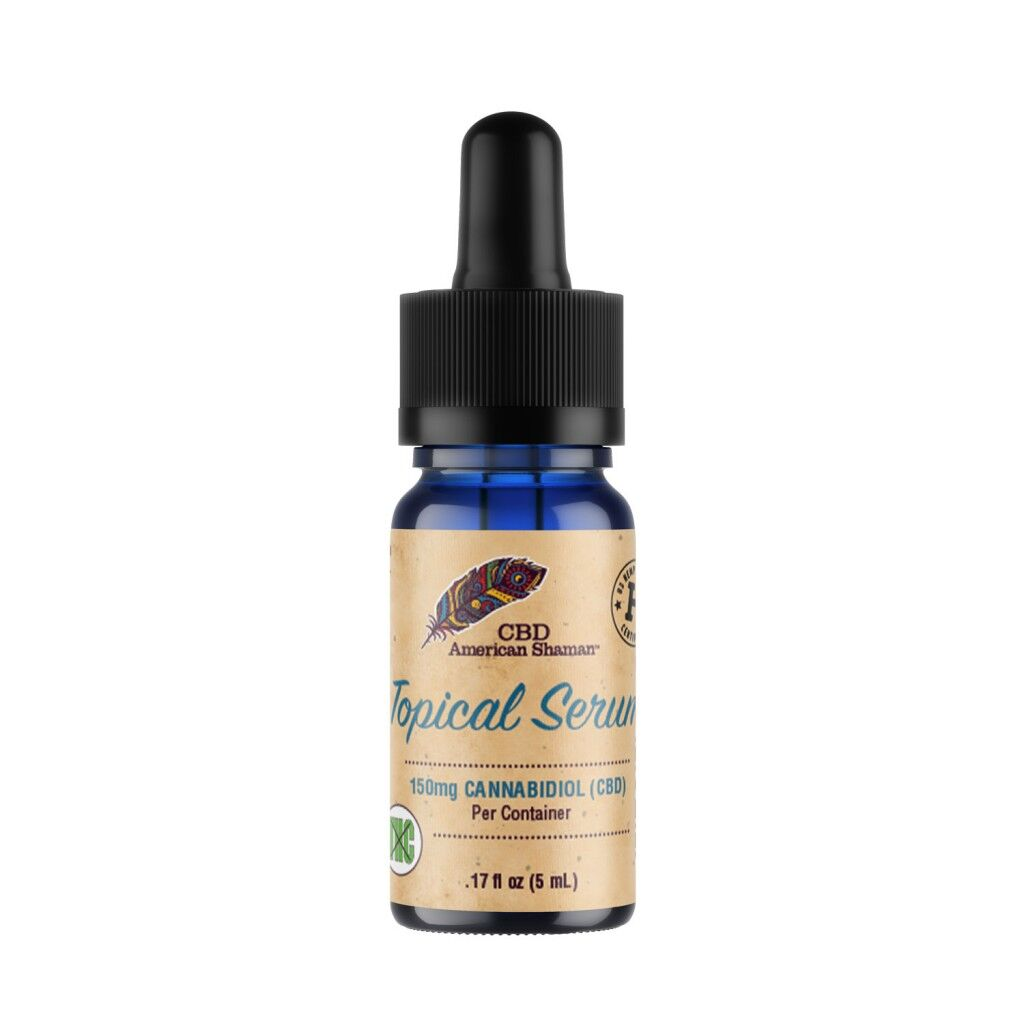 American Shaman Topical Serum Sample Size (5mL) THC-Free