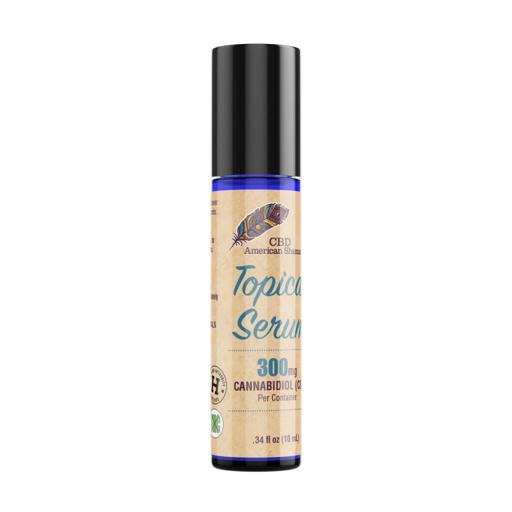 American Shaman THC-Free CBD Roll-On Topical Serum