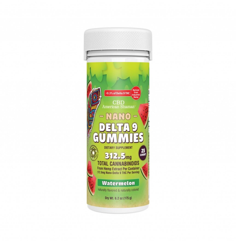 CBD American Shaman Delta 9 Gummies